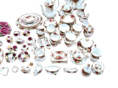 Lot 1233 - Collection of Royal Albert Old Country Roses pattern ceramics