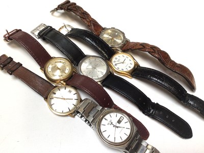 Lot 269 - Small group of wristwatches to include Rotary, Accurist, Seiko, Wrangler, Casio and Kenneth Cole