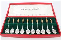 Lot 201 - The Queen's Beasts limited edition set of...