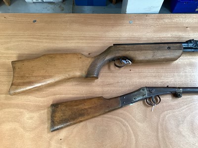 Lot 1006 - Relum Tornado .22 air rifle and Vintage Diana air rifle (2)