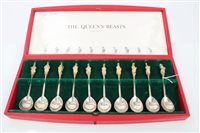 Lot 209 - The Queen's Beasts limited edition set of...