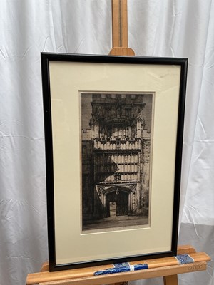 Lot 52 - Mortimer Menpes, set of five framed etchings