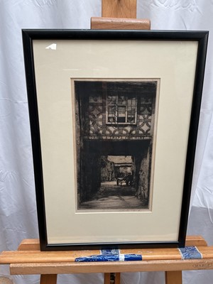 Lot 52 - Mortimer Menpes, set of five framed etchings