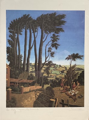 Lot 35 - Simon Palmer, signed silkscreen print