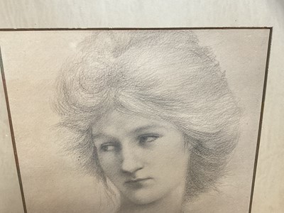 Lot 37 - Two prints after Burne-Jones, one with a Frederich Hollyer stamp