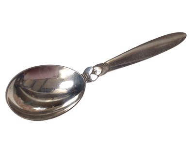 Lot 295 - Georg Jensen silver spoon