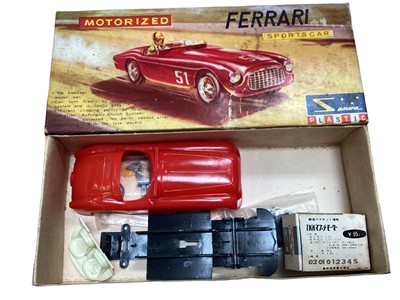 Lot 2047 - Sanwa Ferrari sports car kit No. 220 (unconstructed) boxed