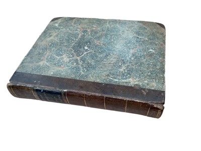 Lot 1462 - Early 19th century Land Surveying and book keeping, Vol. II, Master William Aldous, dated 1805