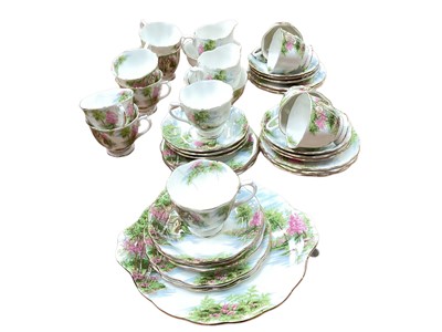 Lot 1229 - Royal Albert The Old Mill teaware - 41 pieces