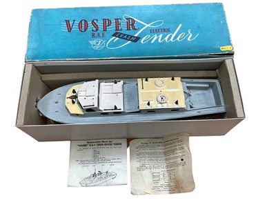 Lot 1812 - Vosper R.A.F. Electric tender boat in original box.