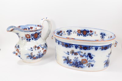 Lot 314 - Davenport foot bath and jug