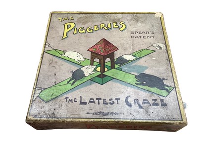 Lot 1777 - Victorian game 'The Piggeries 'game in box