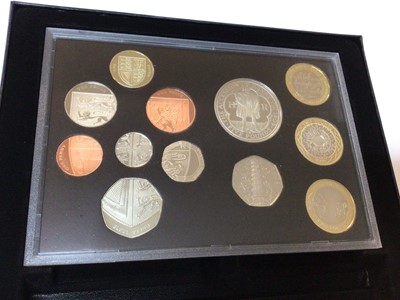 Lot 475 - G.B. - Royal Mint proof coin set's 2004-2012 to include scarce 2009 (N.B. Kew Gardens 50p) in boxes of issue & with Certificates of Authenticity (9 coin sets)