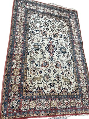 Lot 1304 - Isfahan rug