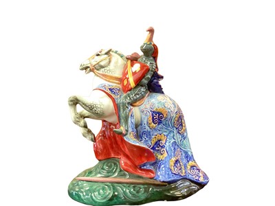 Lot 1277 - Royal Doulton figure - The Broken Lance HN2041 (lacking one ear)