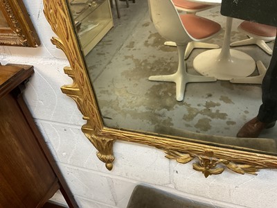 Lot 1636 - 18th century Italian two glass wall mirror