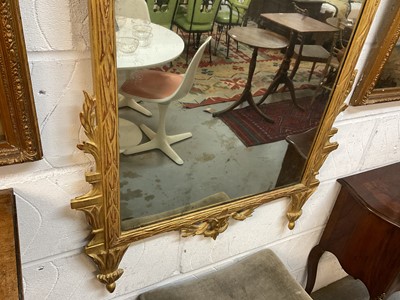 Lot 1636 - 18th century Italian two glass wall mirror