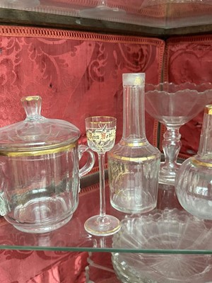 Lot 1555 - Various 19th century decorative glass