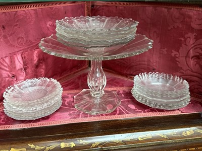 Lot 1555 - Various 19th century decorative glass
