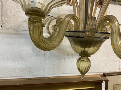 Lot 1574 - Murano glass chandelier