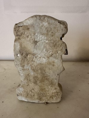 Lot 1585 - Classical carved marble head of Dionysus