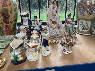 Lot 60 - Derby figure and others figures