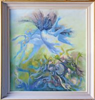 Lot 1156 - *Glyn Morgan (1926 - 2015), oil on canvas -...