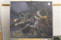 Lot 1157 - *Glyn Morgan (1926 - 2015), oil on canvas -...