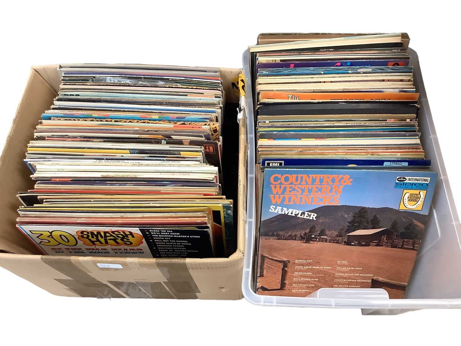 Single Lp Database Lot 2227 - Collection of LPs and singles