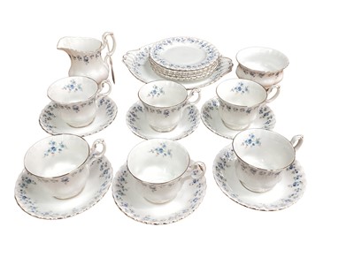 Lot 1293 - Royal Albert Memory Lane teaset - 21 pieces