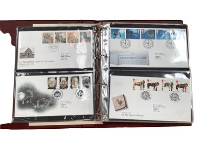 Lot 1473 - Stamps GB and World selection including First Day Covers, special handstamps, loose in packets ablum of cigarette and trade cards.