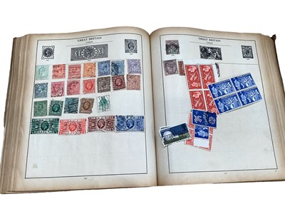 Lot 1473 - Stamps GB and World selection including First Day Covers, special handstamps, loose in packets ablum of cigarette and trade cards.