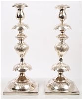 Lot 298 - Judaica Interest: Pair late 19th / early 20th...