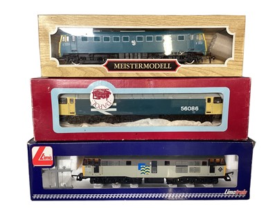 Lot 1792 - Railway selection of boxed locomotives including Joef 8912, Lima 205125, Lilliput 1001, Lima L204940, Dapol 000229 & Lima The Fife & Forfar Yeomanry (6)