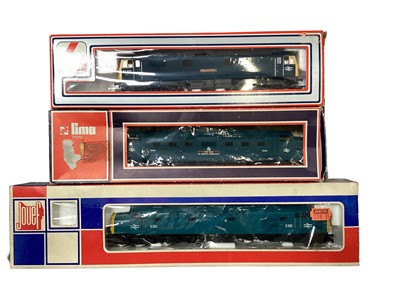 Lot 1792 - Railway selection of boxed locomotives including Joef 8912, Lima 205125, Lilliput 1001, Lima L204940, Dapol 000229 & Lima The Fife & Forfar Yeomanry (6)