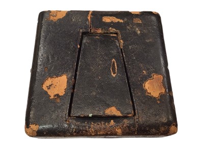 Lot 359 - Early 20th Goliath pocket watch with 8 day movement by Octava Watch Co, in a German silver easel back travelling case.