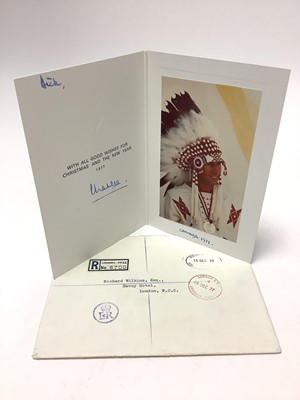 Lot 84 - H.R.H. Prince Charles Prince of Wales (now H.M. King Charles III) 1977 Christmas card