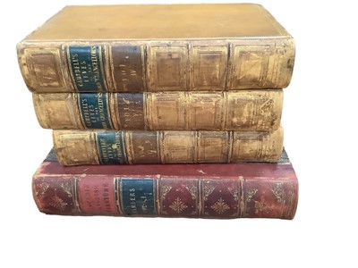 Lot 1486 - Books- decorative bindings together with Works of Hogarth (2 boxes)