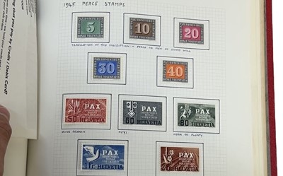 Lot 1489 - Stamps An exceptional World / European collection mint and used. In 63 Senator albums and 6 Lighthouse with slip covers and a large stockbook. Documented and catalogued (2006) with a catalogue valu...