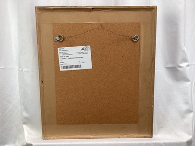 Lot 142 - 18th century hand coloured engraving - The Redstart from Gibraltar, 24.5cm x 20cm, in glazed gilt frame