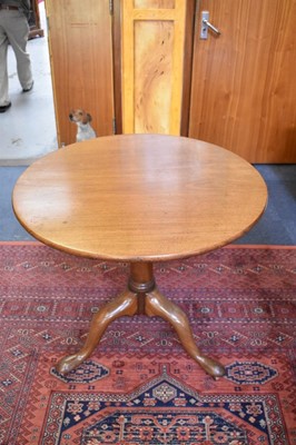 Lot 1260 - George III mahogany tripod table