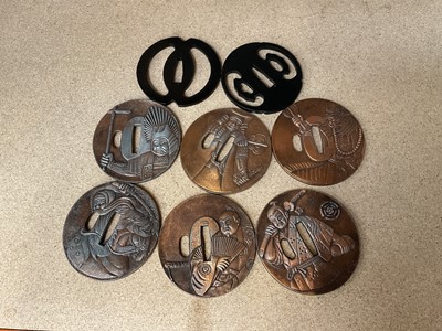 Lot 85 - Group of Japanese Tsuba