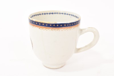 Lot 7 - Rare Chinese Export miniature coffee cup, circa 1790