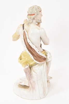 Lot 22 - Furstenberg figure of a man with a pipe, circa 1780