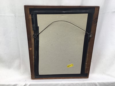 Lot 138 - Two 19th century needlework pictures depicting figures, in maple veneered frames