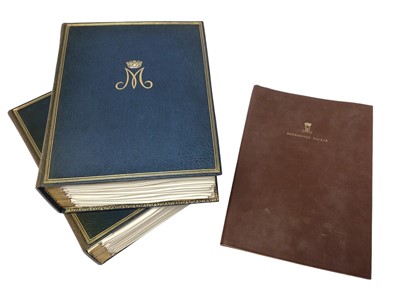 Lot 136 - Formerly The Property of H.R.H. The Princess Margaret Countess of Snowdon, 'The British Colour Council Dictionary of Colours for interior decoration' , two volumes with folding pages with different...