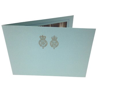 Lot 139 - H.M.Queen Elizabeth II and H.R.H. The Duke of Edinburgh, signed 1980 Christmas card with colour photograph of the Royal Family to the interior, Royal cyphers to the exterior and signed in ink ' Eli...