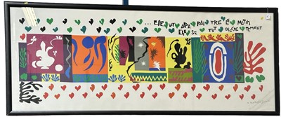 Lot 991 - Henri Matisse (1869-1954) lithograph - The Thousand And One Nights, 1950, in glazed frame