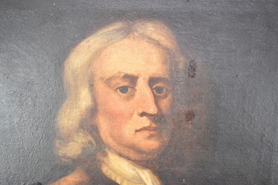 Lot 935 - English School, early 19th century, oil on canvas - Portrait of a Gentleman, 75cm x 62cm, in gilt frame