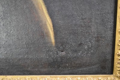 Lot 935 - English School, early 19th century, oil on canvas - Portrait of a Gentleman, 75cm x 62cm, in gilt frame